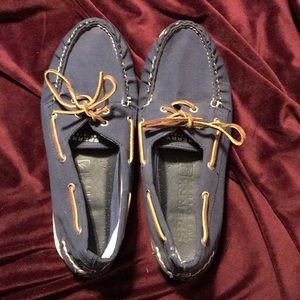 Men’s Canvas Sperry Top Sider Navy Shoes